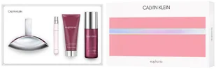 Calvin Klein Euphoria EDP 100 ml + EDP 10 ml + balsam 100 ml + mgiełka do ciała 150 ml - Zestawy perfum damskich - miniaturka - grafika 3