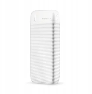 Forever Powerbank 10000 mAh TB-100M biały - Powerbanki - miniaturka - grafika 2