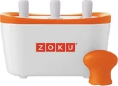 Akcesoria do lodu - Zoku zestaw do wytwarzania lodu Quick Pop Maker Trio polipropylen biały 9-częściowy twm_610441 - miniaturka - grafika 1