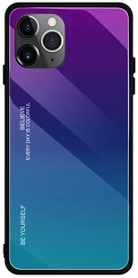 Alogy Etui Aurora Armor do Apple iPhone 11 Pro Max fioletowo-niebieskie 03 8196X4/5 - Etui i futerały do telefonów - miniaturka - grafika 2