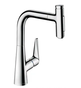 Hansgrohe Talis Select M51 Bateria kuchenna z wyciąganą wylewką chrom - Baterie kuchenne - miniaturka - grafika 2