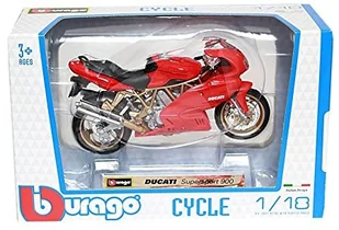 Bburago Cycle 1:18, różne rodzaje - Samochody i pojazdy dla dzieci - miniaturka - grafika 2