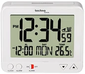 Zegary - Technoline WT 195 cyfrowy budzik radiowy WT 195 weiß - miniaturka - grafika 1