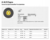 Tarcze do pił - Klingspor Tarcza Do Cięcia Aluminium 230mm x 3,0mm - miniaturka - grafika 1