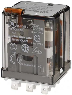 Finder Przekaźnik mocy 16A 2 CO (DPDT) SELV 48 V AC 62.32.8.048.0500 Przekaźnik mocy 16A 2 CO (DPDT) SELV 48 V AC 62.32.8.048.0500 62.32.8.048.0500 - Sterowniki i przekaźniki Finder Przekaźnik mocy 16A 2 CO (DPDT) SELV 48 V AC 62.32.8.048.0500 Przekaźnik mocy 16A 2 CO (DPDT) SELV 48 V AC 62.32.8.048.0500 62.32.8.048.0500 - Sterowniki i przekaźniki - miniaturka - grafika 1