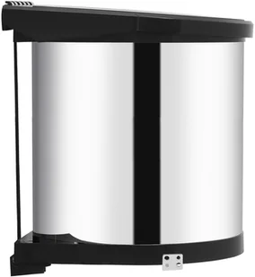 FENIKS vidaXL do zabudowy, stal nierdzewna, 12 L vidaXL - Kosze na śmieci - miniaturka - grafika 4