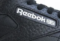 Buty sportowe męskie - Reebok CL Leather ID BD2154 czarny - miniaturka - grafika 1