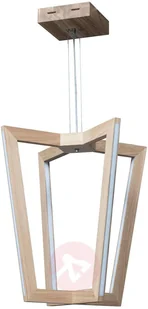 Spotlight Lampa wisząca LED Leif dąb olejowany 52 cm - Lampy sufitowe - miniaturka - grafika 3