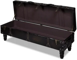 vidaXL vidaXL Elegancka ława z pojemnikiem - Ławki do przedpokoju - miniaturka - grafika 4