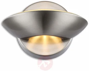 Globo Lighting Kinkiet LAMPA ścienna SAMMY 76001 metalowa OPRAWA LED 7,5W nikiel matowy - Lampy ścienne - miniaturka - grafika 2