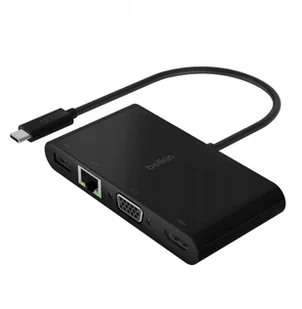 Belkin USB-C Mutimedia +Charge Adapter AVC004btBK - Adaptery i przejściówki - miniaturka - grafika 8