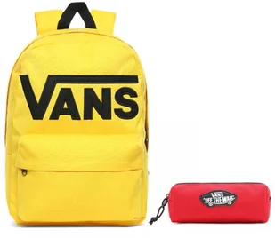 Vans Plecak szkolny Old Skool III Lemon Chrome - VN0A3I6R85W + piórnik - Plecaki - miniaturka - grafika 18