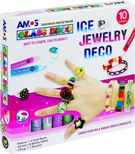 Amos Farba do witraży AMOS 10k. biżuteria GD10P10 - Farby i media malarskie - miniaturka - grafika 3