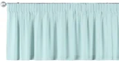Zasłony - Dekoria Lambrekin na taśmie marszczącej pastelowy błękit 390 × 40 cm Cotton Panama 397-702-10 - miniaturka - grafika 1