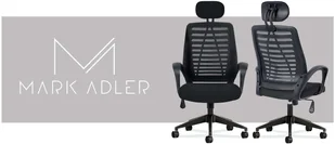Fotel biurowy, krzesło biurowe MarkAdler Fotel biurowy MarkAdler Manager 2.0 Black MA-Manager 2.0 Black - Fotele i krzesła biurowe - miniaturka - grafika 9