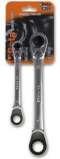 Beta Tools Klucz oczkowy z grzechotką, 2 szt, 192/ S2, stal, 001920070 - Klucze i nasadki - miniaturka - grafika 5