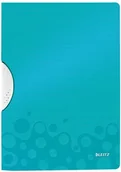 Artykuły biurowe - Leitz Skoroszyt WOW z Klipsem Turkusowy 41850051 - miniaturka - grafika 1