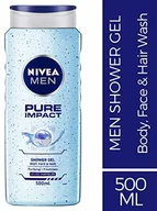 Kosmetyki do kąpieli - Nivea Pure Impact Shower Gel, 500ml (Ship from India) - miniaturka - grafika 1
