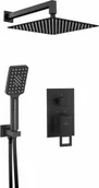 Zestawy prysznicowe - Deante NAC N9MP Anemon Komplet podtynkowy CZARNY - miniaturka - grafika 1