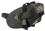 Sakwy rowerowe - TOPEAK Wedge DryBag torba przy siodle z paskami mocującymi, wodoodporna, czarny, S FBA_TT9817B - miniaturka - grafika 1