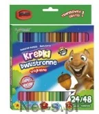 St. Majewski Pg Kredki ołówkowe 2str 48kol/180 Fo Troj Temp pudełko - Przybory szkolne - miniaturka - grafika 3