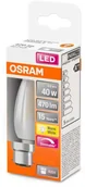 Żarówki LED - Osram Żarówka świeca LED B22d 5W 2 700 K ściemniana 4058075434509 - miniaturka - grafika 1