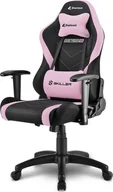 Fotele gamingowe - Sharkoon Fotel Sharkoon Skiller SGS2 Jr czarno-różowy 4044951032334 - miniaturka - grafika 1