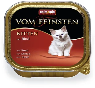 Animonda vom Feinsten Kitten, 6 x 100g - Z wołowiną - Mokra karma dla kotów - miniaturka - grafika 6