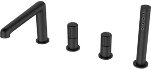 Laveo Pretto czarna BAO 714D - Baterie wannowe i prysznicowe - miniaturka - grafika 5