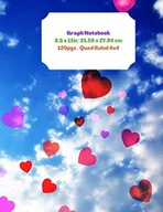 Książki edukacyjne - Independently published Graph Notebook: Great For Math, Science and Drawing - Quad Ruled 4x4 - miniaturka - grafika 1