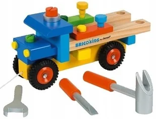 Janod Samochód z narzędziami JND05022 - Mały majsterkowicz - miniaturka - grafika 3