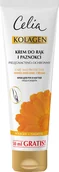 Kremy i maski do rąk - Celia Kolagen krem do rąk i paznokci z nagietkiem 125ml - miniaturka - grafika 1