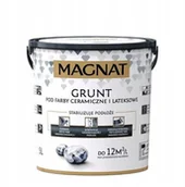 Grunty do ścian - Śnieżka Grunt Pod Farby Ceramiczne i Lateksowe 5 l biały mat MAGNAT - miniaturka - grafika 1
