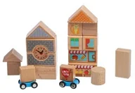 Klocki - Lucy&Leo Zestaw 35 drewnianych klocków Lucy&amp;Leo LL175 - miniaturka - grafika 1