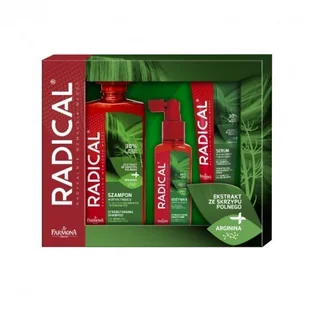 Farmona Zestaw prezentowy Radical Szampon do włosów 400 ml + Serum do włosów 100 ml + Odżywka do włosów 100 ml - Zestawy kosmetyków męskich - miniaturka - grafika 4
