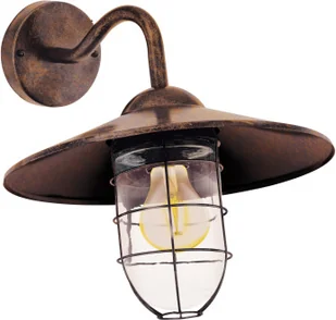 Eglo Lampa Kinkiet IP44 MELGOA miedź 94863 - Lampy ścienne - miniaturka - grafika 2