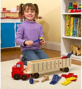 Melissa&Doug Duża Ciężarówka Narzędzia 12758 - Mały majsterkowicz - miniaturka - grafika 6