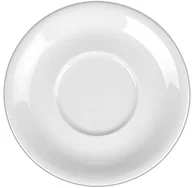 Talerze - Holst Porzellan View/porcelanowy do kawy cappuccino spodek 14 cm Biały UTA 115 - miniaturka - grafika 1