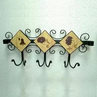 Wieszaki i stojaki - Atrix Wieszak metalowy ozdobny MDF HR101 - miniaturka - grafika 1