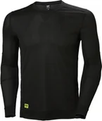 Odzież robocza - Helly Hansen Bluza Lifa crewneck czarna, rozmiar 2XL - miniaturka - grafika 1