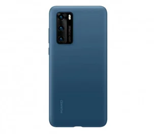 Huawei Etui Huawei Silicone Case Huawei P40, niebieskie 6901443365944 - Etui i futerały do telefonów - miniaturka - grafika 2