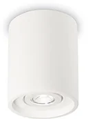 Oprawy, klosze i abażury - Ideal Lux Oprawa sufitowa OAK PL1 ROUND BIANCO 150420 - miniaturka - grafika 1