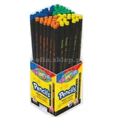 Ołówki - Colorino Ołówek trójkątny z gumką, Colorino - miniaturka - grafika 1