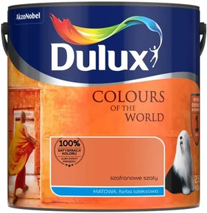 Dulux Emulsja lateksowa DULUX KOLORY ŚWIATA SZAFRANOWE SZATY 2.5L s7.006516 - Farby wewnętrzne Dulux Emulsja lateksowa DULUX KOLORY ŚWIATA SZAFRANOWE SZATY 2.5L s7.006516 - Farby wewnętrzne - miniaturka - grafika 2