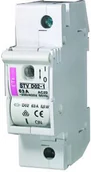Inne akcesoria elektryczne - ETI Polam STV D02 63A 1P Rozłącznik Izolacyjny 002271001 STV D02 63A 1P - miniaturka - grafika 1