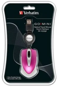 Verbatim GO MINI różowa (49021) - Myszki - miniaturka - grafika 2