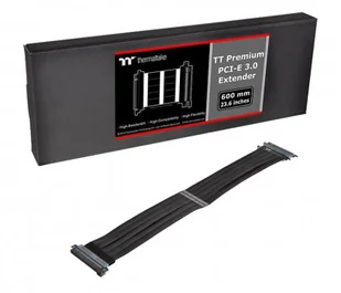 Thermaltake AC-045-CN1OTN-C1 PCI Express Extender, PCIe 16 X, czarnym przewodem, czarny 600mm AC-050-CO1OTN-C1 - Kable komputerowe i do monitorów - miniaturka - grafika 5