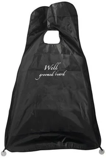 Fartuch do Strzyżenia Brody Golenia Zarostu Czarny - Fartuchy fryzjerskie - miniaturka - grafika 5