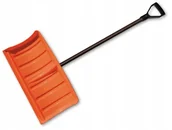 Łopaty i widły - Łopata, szufla,pług do śniegu - metalowy trzonek - miniaturka - grafika 1
