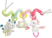 Zawieszki dla dzieci i niemowląt - Zawieszka spirala edukacyjna Aiko i Yuki 30 cm - miniaturka - grafika 1